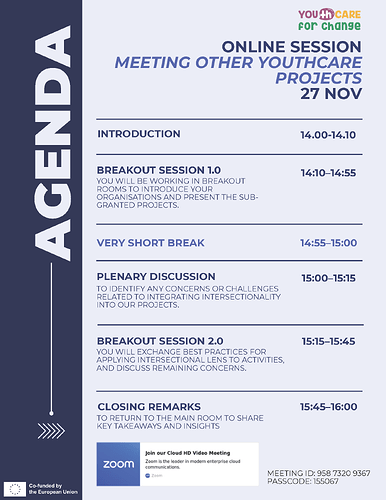 27th November Agenda